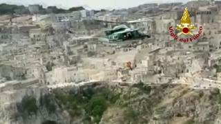 İtalya'da nefes kesen kurtarma