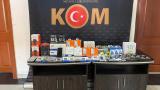 Tunceli'de uyuşturucu ve 321 kaçak elektronik ürün ele geçirildi