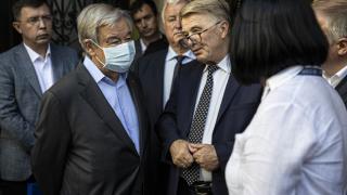 BM Genel Sekreteri Guterres Lviv'de