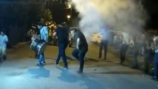 İstanbul'da düğünde yaktığı meşale patladı