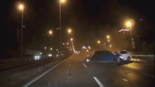 Trafikte makas atan sürücü kazaya neden oldu