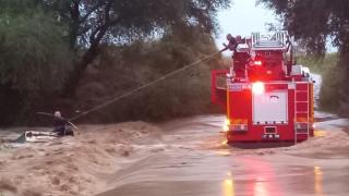 Akıntıdan son anda kurtarıldılar