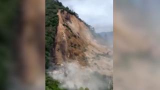 Meksika’da heyelan: Yollar kapandı