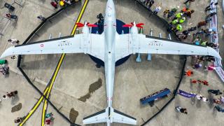 Hava araçları TEKNOFEST KARADENİZ'de sergileniyor