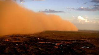 Arizona'da kum fırtınası