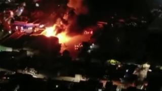 Meksika’da fabrikada yangın: 100 kişi tahliye edildi