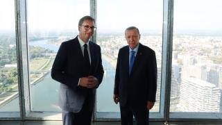 Cumhurbaşkanı Erdoğan Belgrad Kulesi'ni ziyaret etti