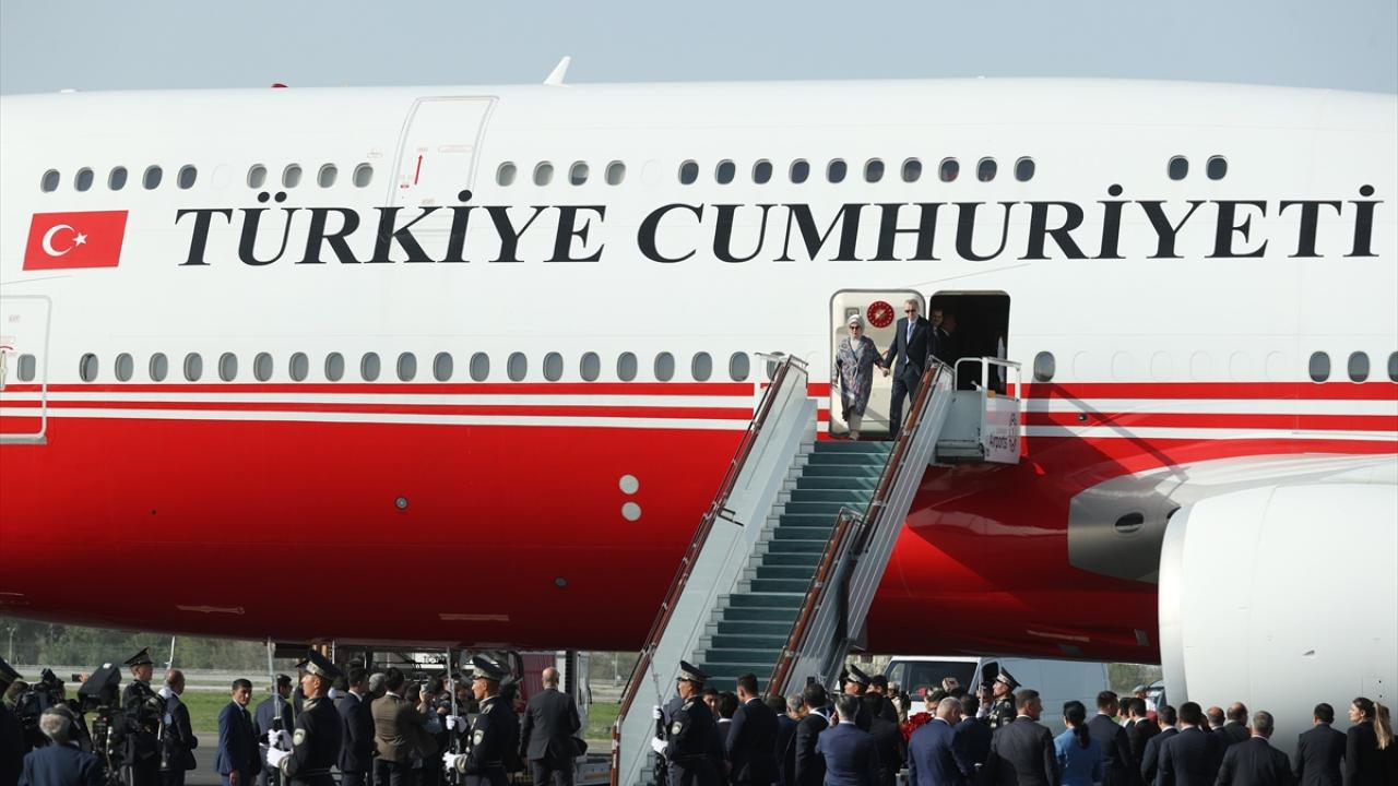 Cumhurbaşkanı Erdoğan Özbekistan'da