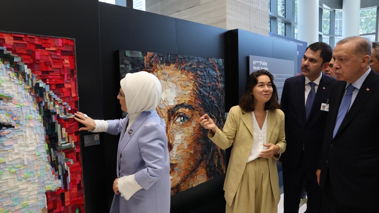 "Atıklardan yapılan tablolar etkileyici"