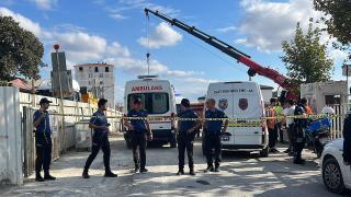 Sancaktepe'de 2 kişinin öldüğü vinç kazasının görüntüsü ortaya çıktı