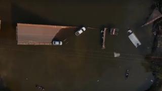 Brezilya'da beton köprü çöktü