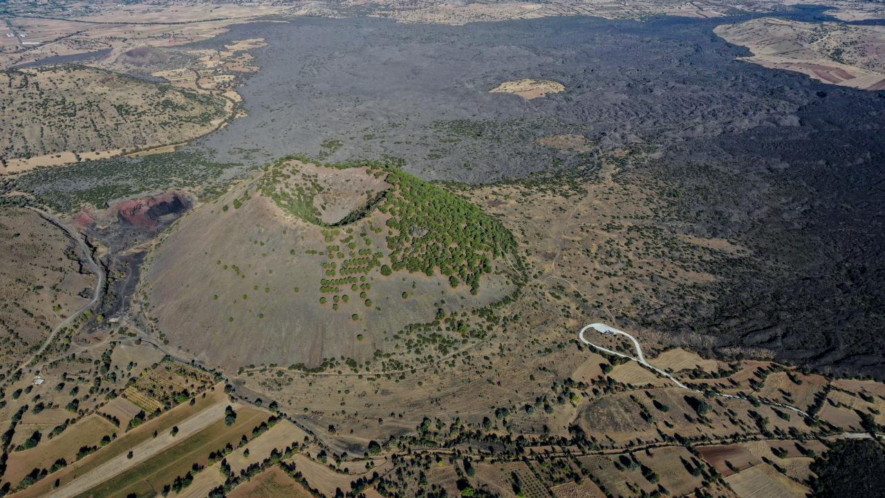 Sandal Divlit Volkan Konisi, bilim insanlarının ilgi odağı