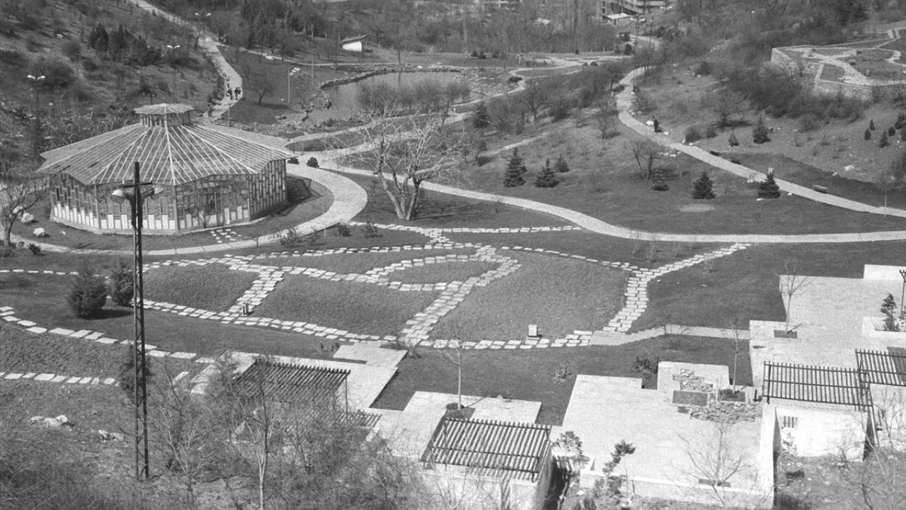 1973`te yapımı devam eden Botonik Parkı. (Arşiv)