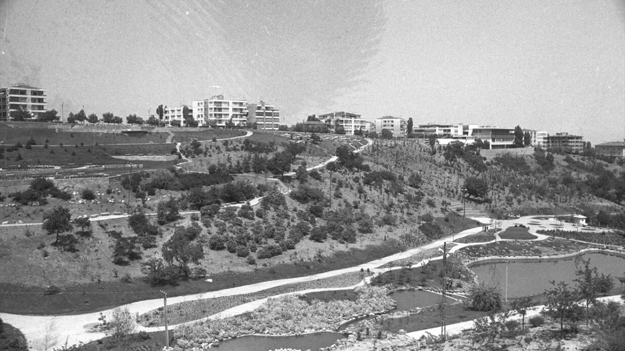 1972`de ODTÜ Arazisi`nden bir görünüm. (Arşiv)