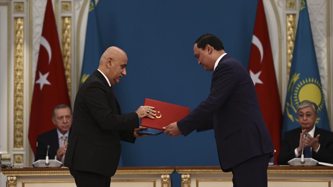 Kazakistan ile 6 yeni anlaşma daha imzalandı
