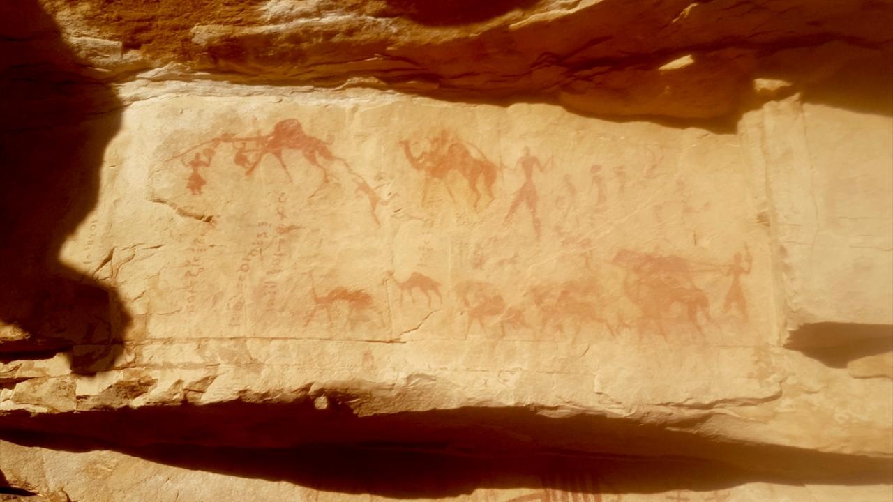 "Binlerce yıl önce burada birilerinin yaşamış olması inanılmaz"