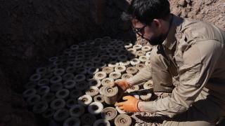 Süleymaniye'de Irak-İran Savaşı'ndan kalma 150 mayın patlatıldı