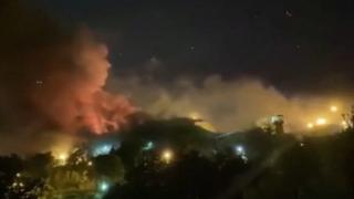 İran'da hapishanede yangın