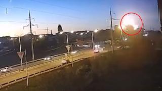 Rusya'nın Yeysk şehrine savaş uçağı düştü