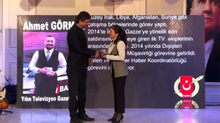 Alanya Gazeteciler Cemiyeti'nden TRT Haber'e 2 ödül