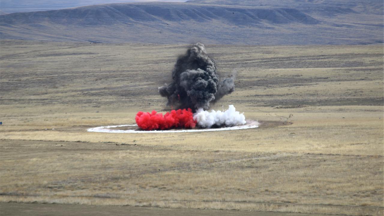 Hedefler başarıyla imha edildi