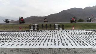 PKK’ya büyük darbe: 1043 adet silah ele geçirildi