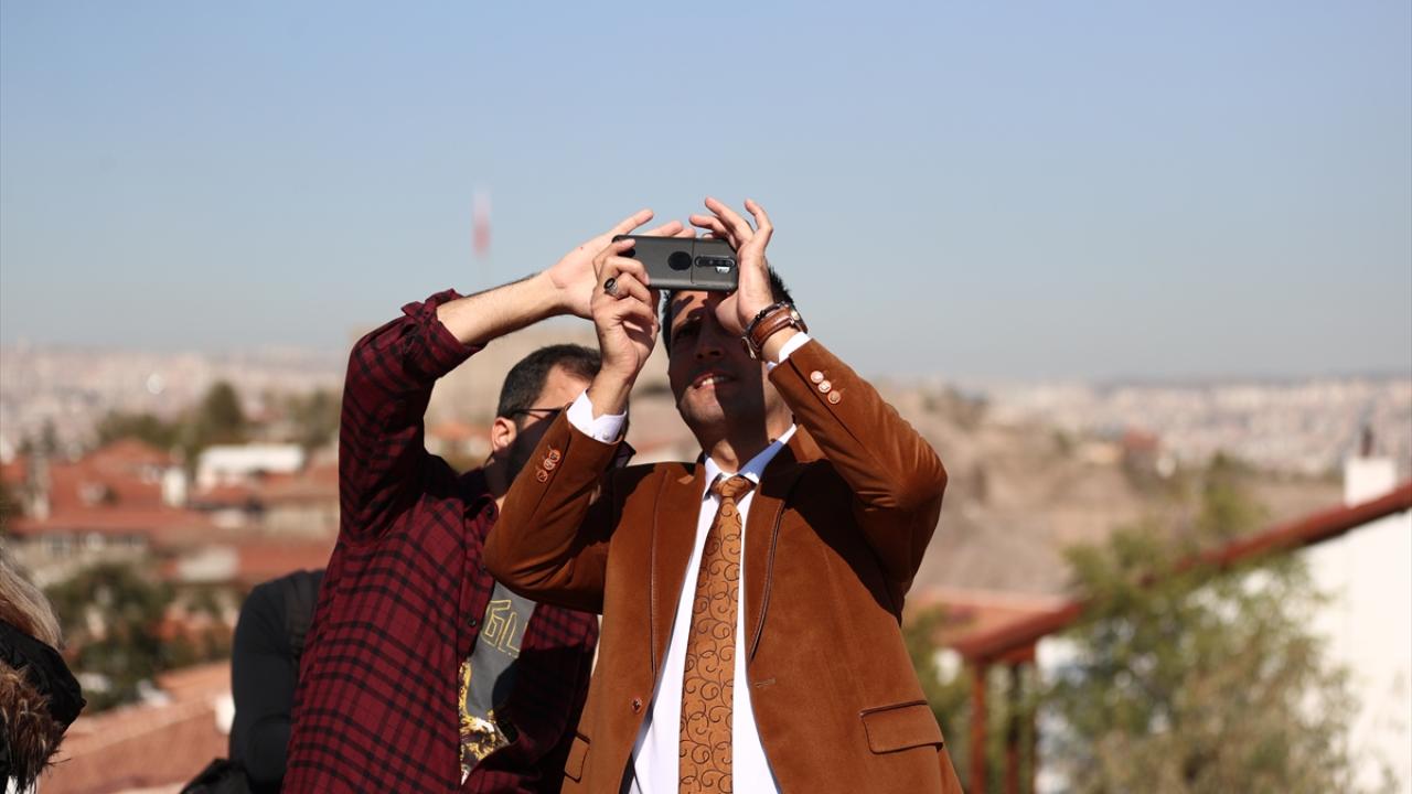 "Ankara`da yüzde 40 oranında güneş diskinin örtüldüğünü görüyoruz"