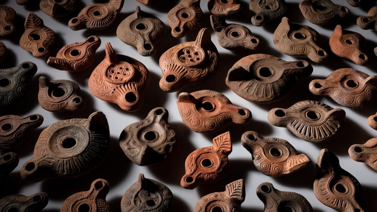 Uskumrulu amforalar, altın sikkeli dükkan kasası ve hacı şişeleri...