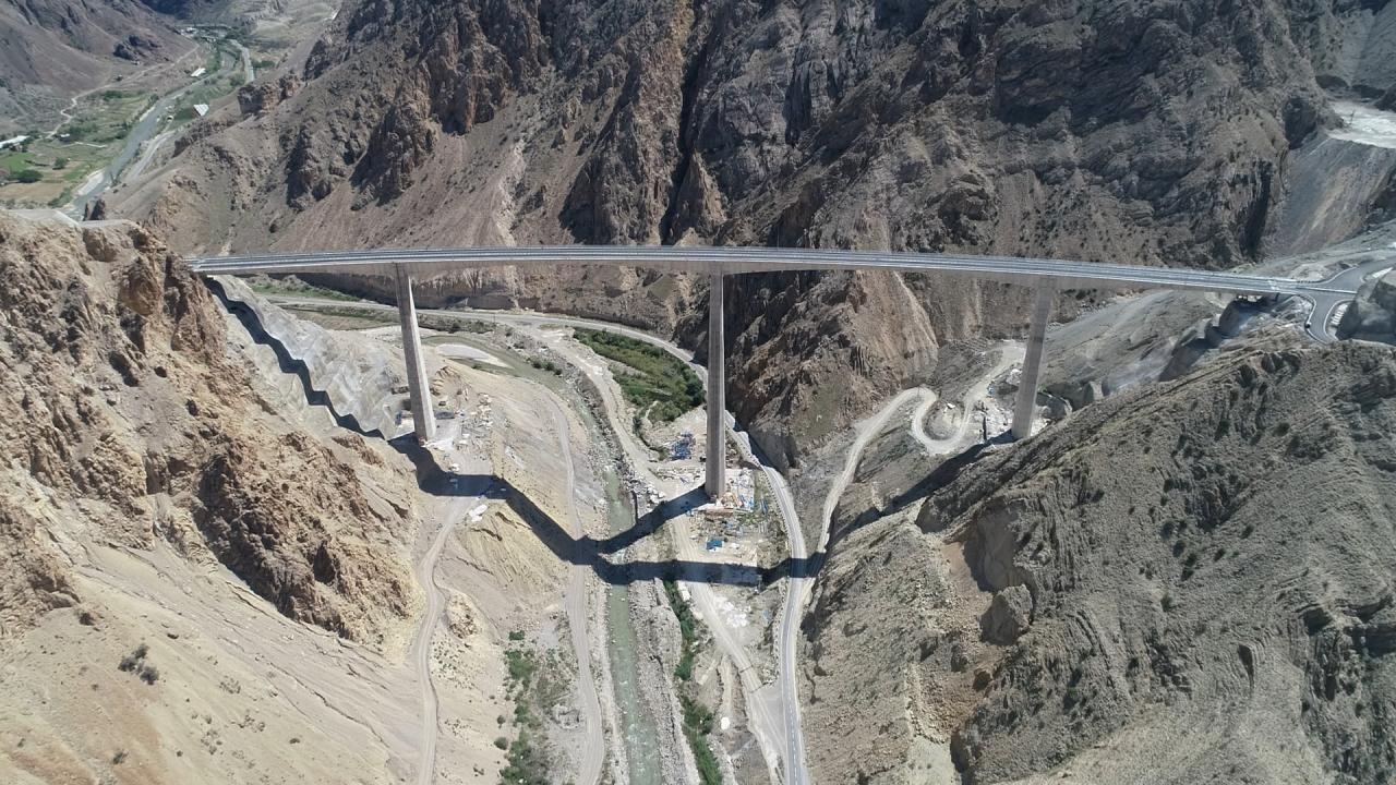 "3 viyadükte çalışmalar tamamlandı"