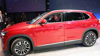 Cumhurbaşkanı Erdoğan Togg'un direksiyonunda