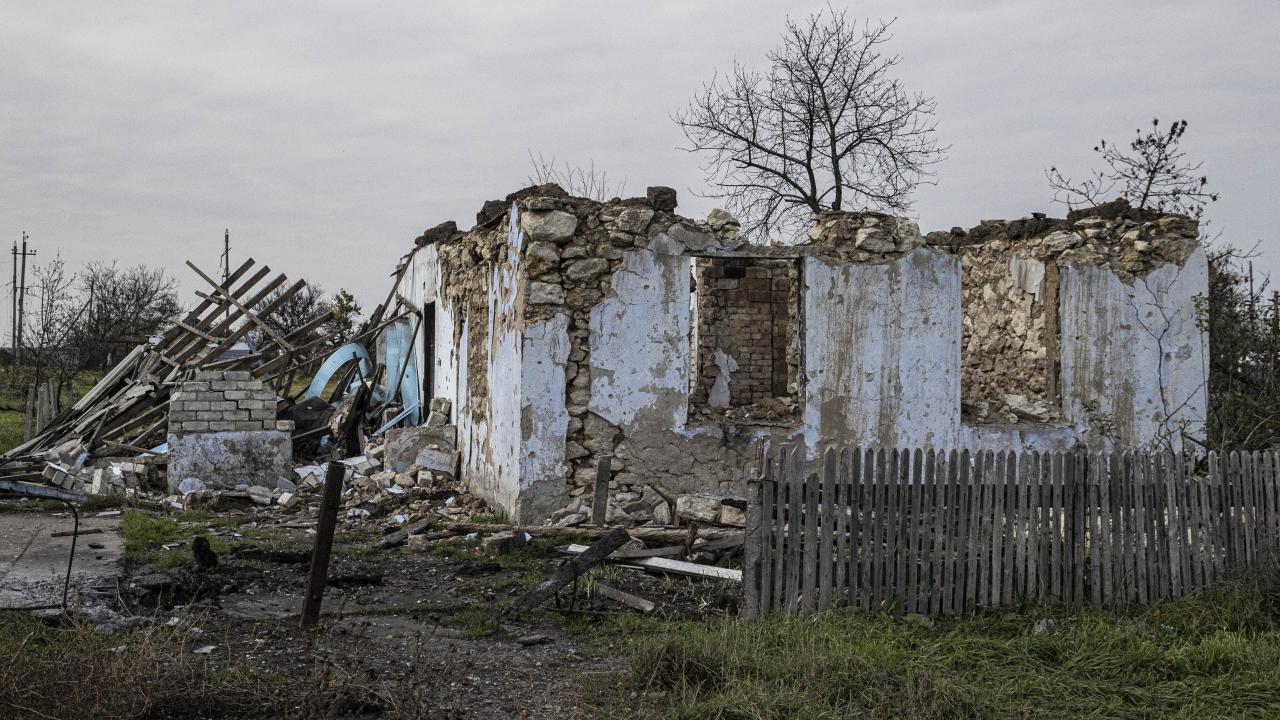 Cephedeki köyler savaşın ağır izlerini taşıyor
