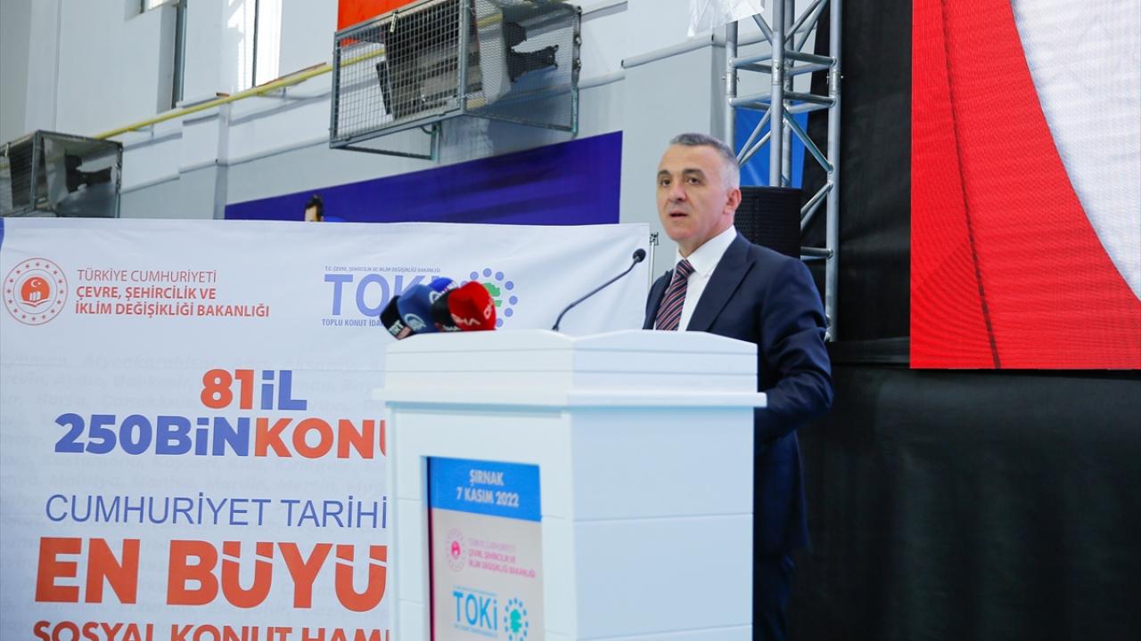 "Ülkemiz Toplu Konut İdaresi`nin yapmış olduğu başarılı örneklerle önder ülke konumuna gelmiştir"