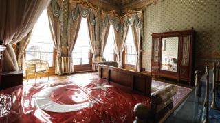 Dolmabahçe Sarayı'ndaki 71 numaralı odada çalışmalar bitti