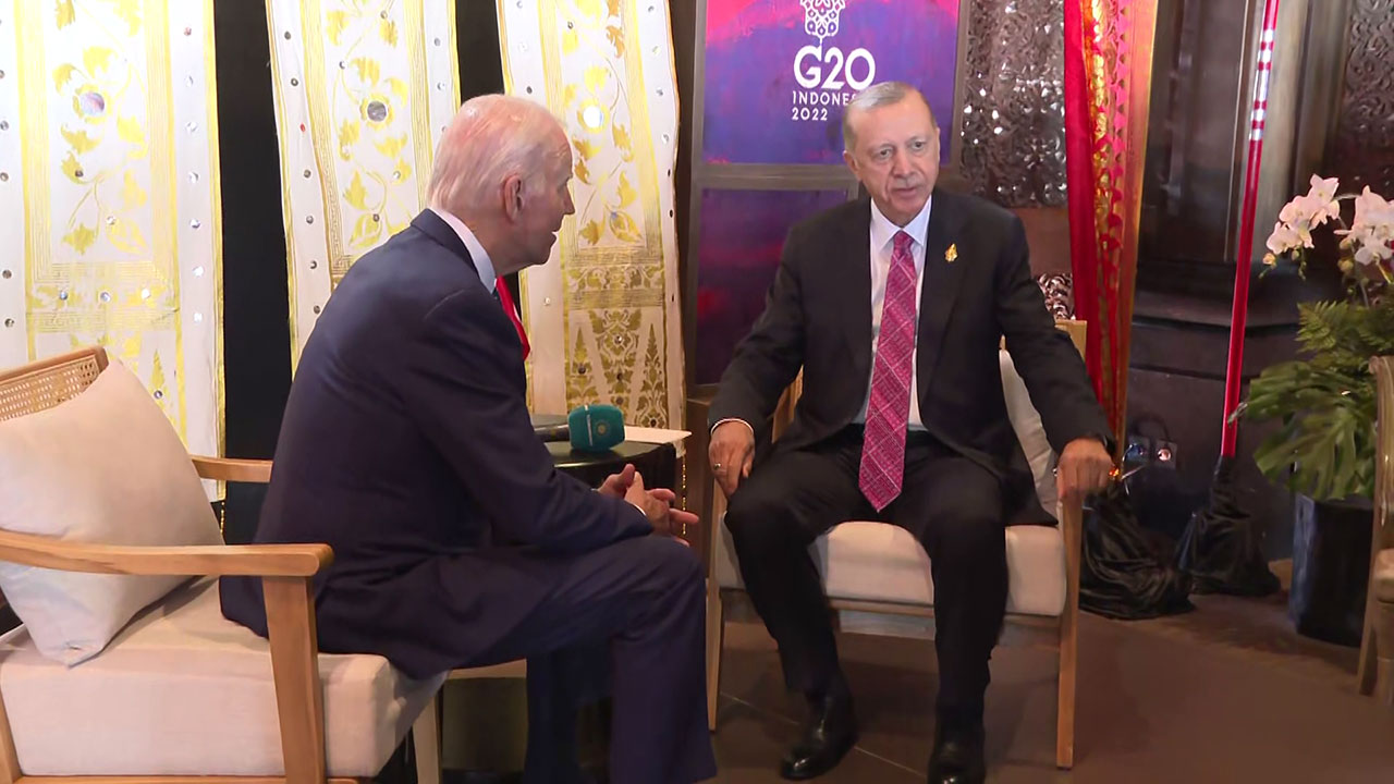 Erdoğan ABD Başkanı Biden ile görüştü