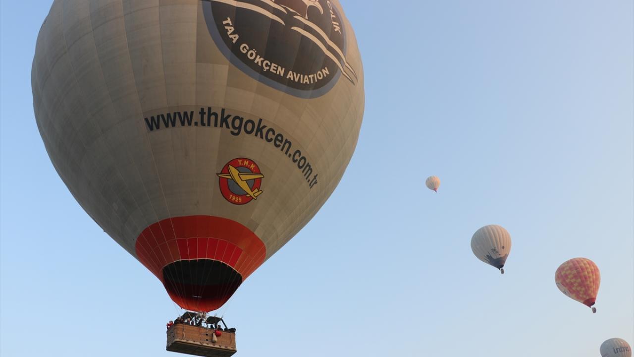 THK, Pamukkale`de 2 balonla hizmet veriyor
