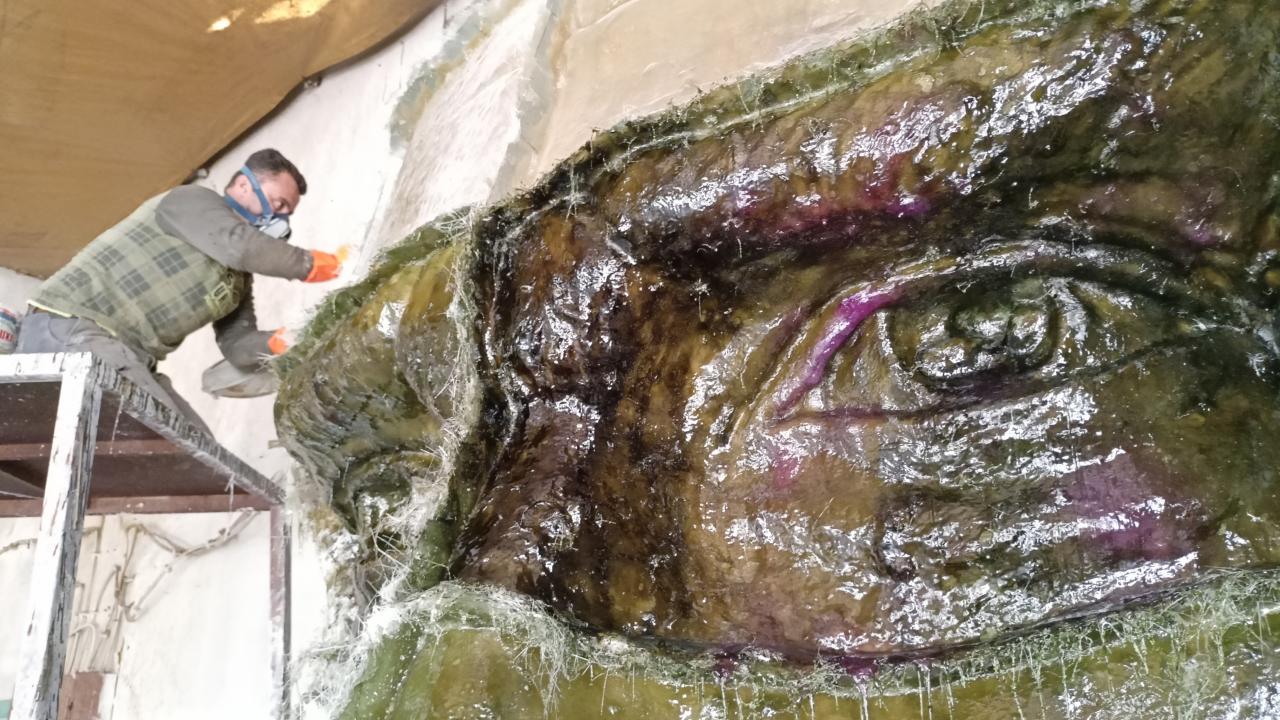 Yedi ton çamur kullanıldı