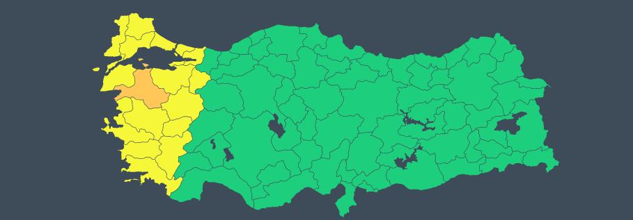 4 ilde sağanak bekleniyor