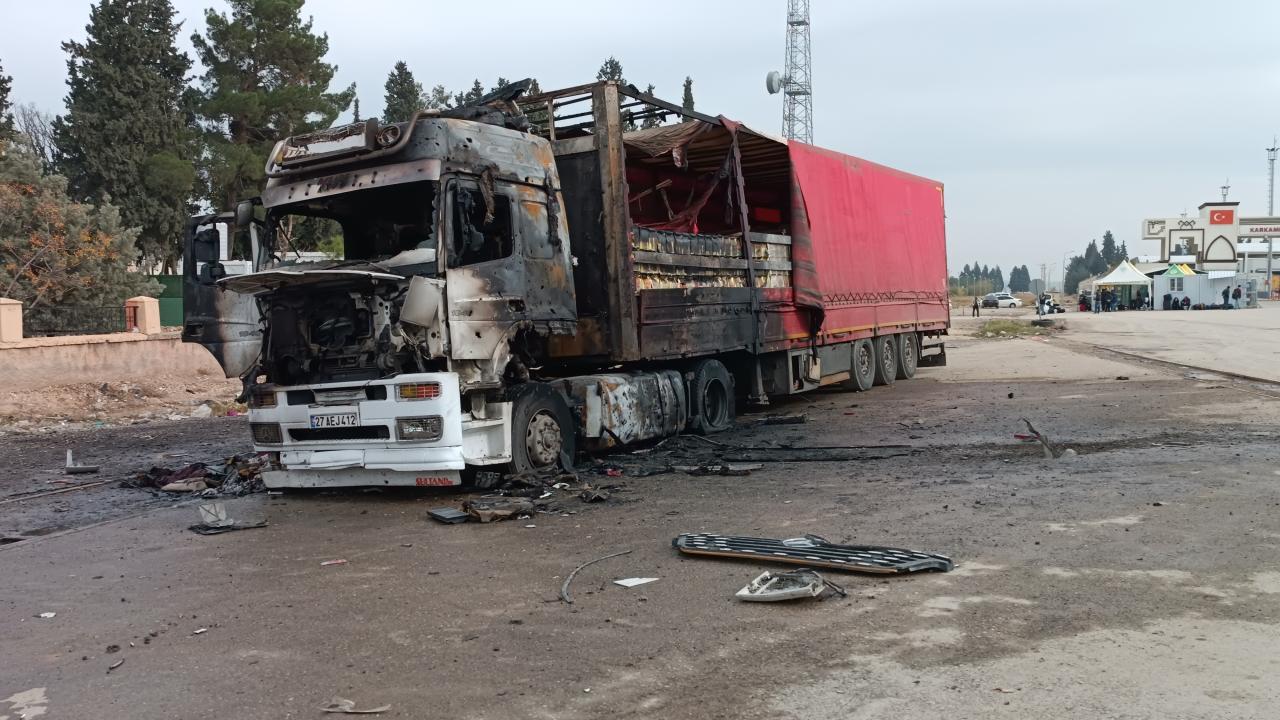 Terör örgütü dün de roketli saldırılar düzenlemişti