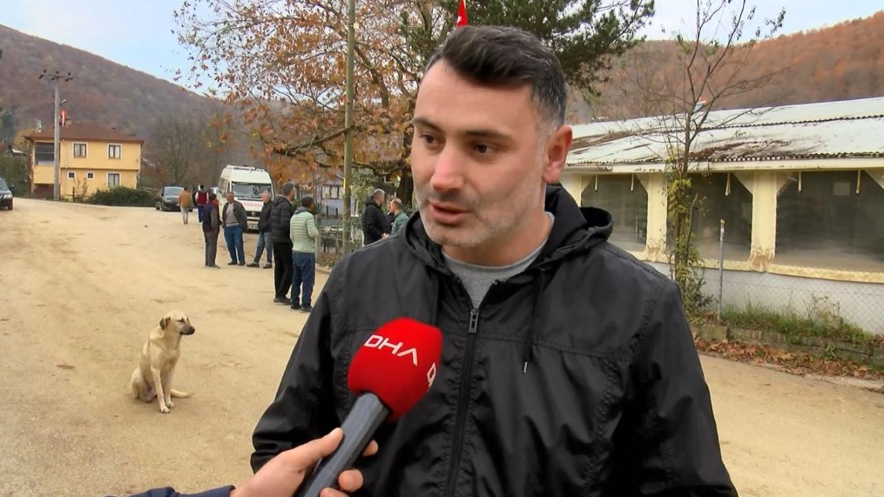 "Yataktan düştüm"