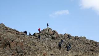 Nemrut Jeoparkı'nın UNESCO ağına alınması için arazide çalışma yapıldı