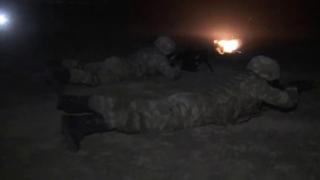 Türkiye ve Azerbaycan ordularının ortak tatbikatında gece görevleri icra edildi