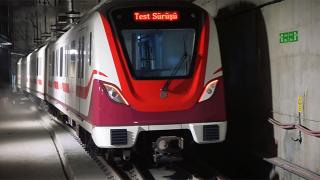 İstanbul Havalimanı metrosunda geri sayım: Test sürüşünü TRT Haber görüntüledi
