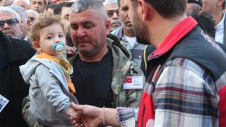 Şehit binbaşıya son görev: Baban melek oldu