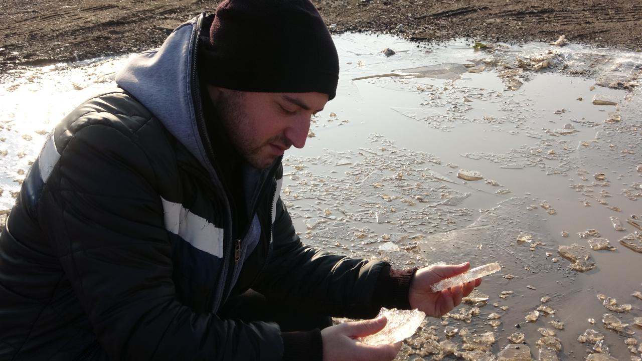 Sıcaklık eksi 14 dereceye kadar düştü