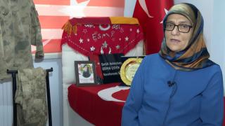 Şehit Esma Çevik'in annesi evladıyla bir kez daha gururlandı