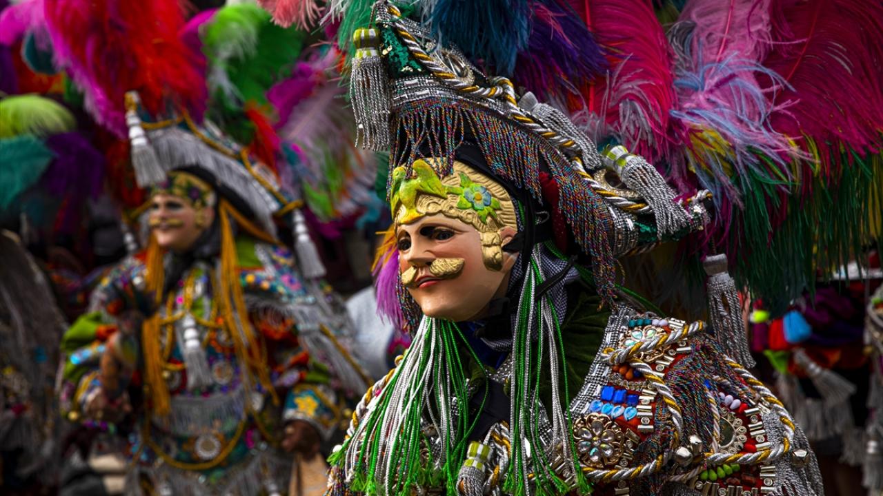 Guatemala'da Chichicastenango festivali