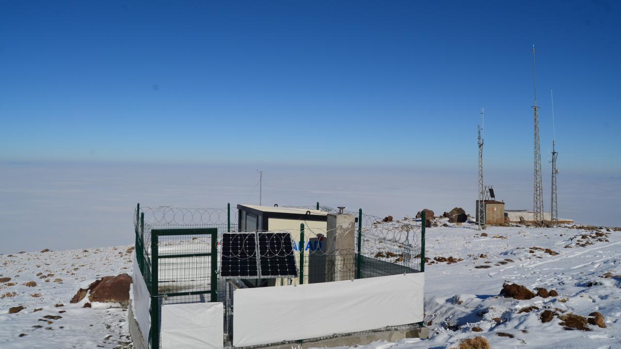 "Hasan Dağı`nda su buharı çıkışları var"