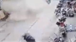 Tahran'da bina çöktü: 3 yaralı