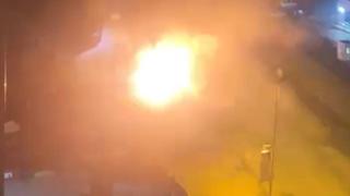 Kadıköy'de yer altı kablolarında patlama