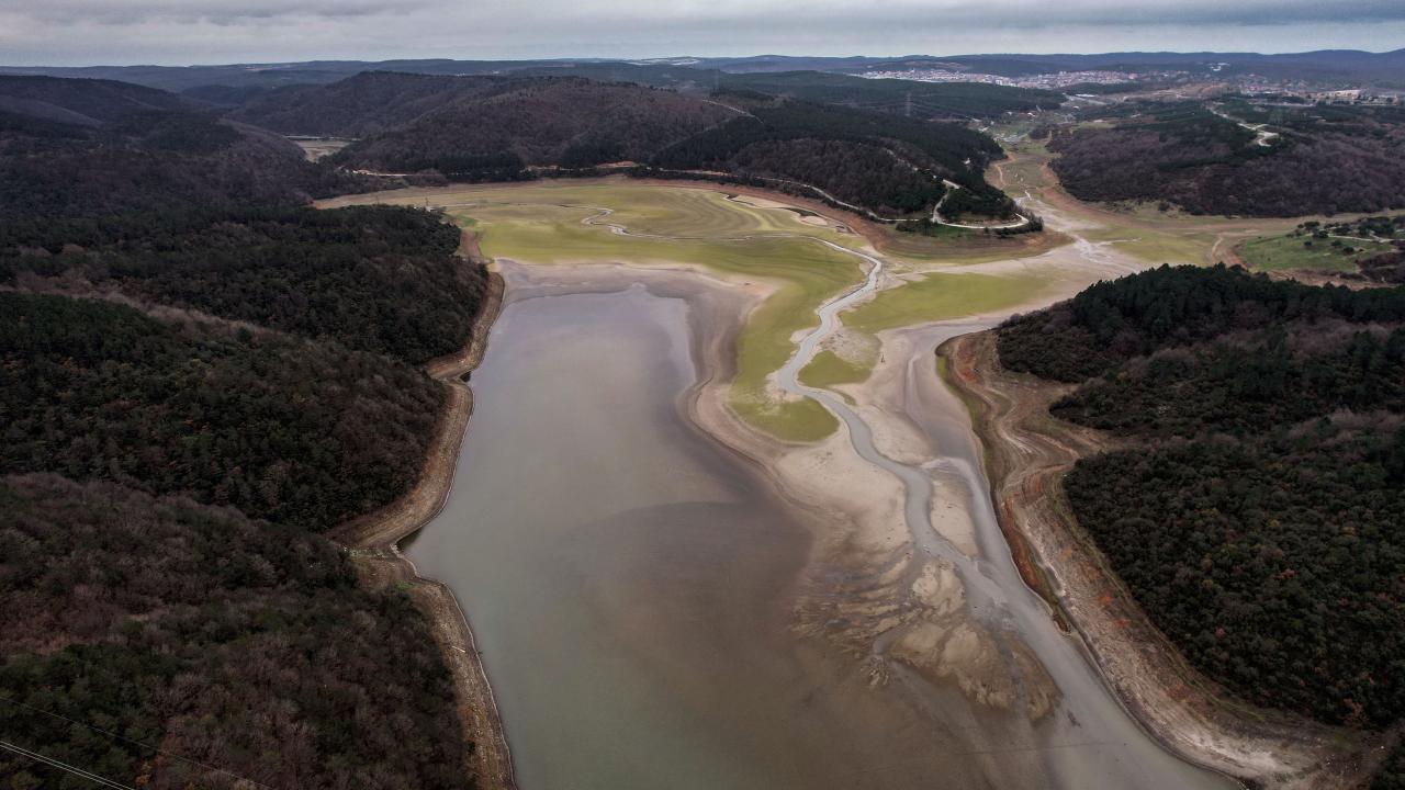 Alibey barajı alarm veriyor